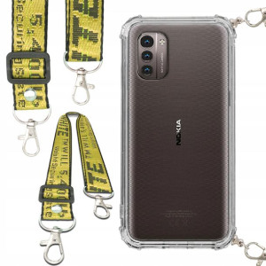 Etui Antishock Smycz Żółta Do NOKIA G11 4G Case
