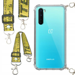 Etui Antishock Smycz Żółta Do ONEPLUS NORD Case