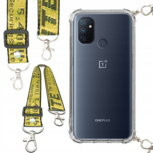 Etui Antishock Smycz Żółta Do ONEPLUS NORD N100