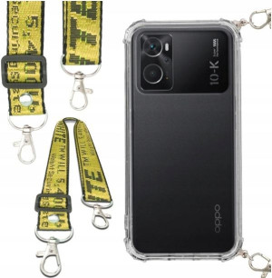 Etui Antishock Smycz Żółta Do OPPO K10 PRO 5G Case