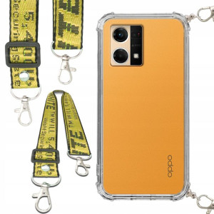 Etui Antishock Smycz Żółta Do OPPO RENO 7 4G Case