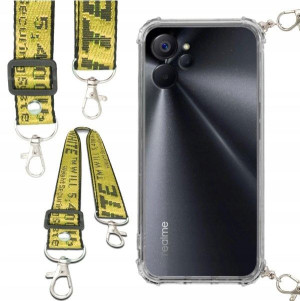 Etui Antishock Smycz Żółta Do REALME 10 5G Case