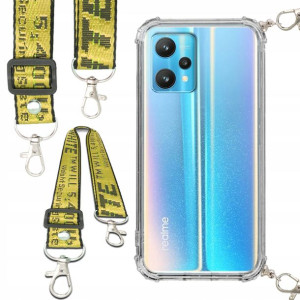 Etui Antishock Smycz Żółta Do REALME 9 PRO Case