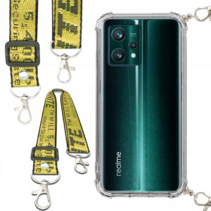 Etui Antishock Smycz Żółta Do REALME 9 PRO PLUS