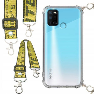 Etui Antishock Smycz Żółta Do REALME C17 RMX2103
