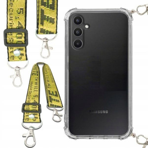 Etui Antishock Smycz Żółta Do SAMSUNG A34 5G Case