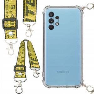 Etui Antishock Smycz Żółta Do SAMSUNG M32 5G Case