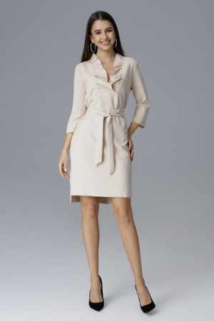 Figl Sukienka Model M644 Beige XL