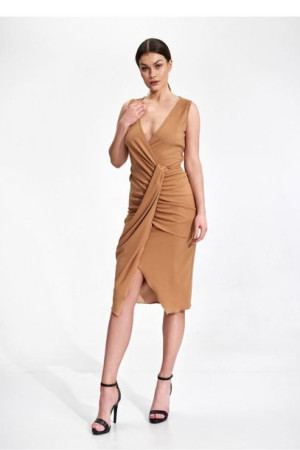 Figl Sukienka Model M858 Beige M