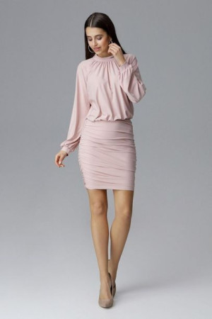 Figl Sukienka Model M635 Pink L