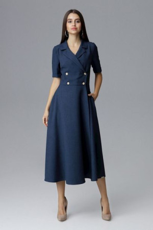 Figl Sukienka Model M632 Navy S