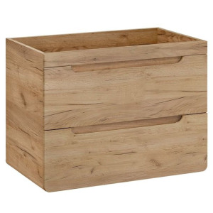 HAKANO  Szafka łazienkowa pod umywalkę ARCADE 59x80x46 dąb craft złoty
