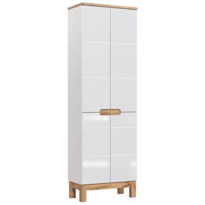 HAKANO  Szafka łazienkowa FARGO I 187x60x33 biała