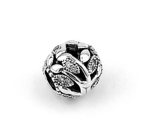Srebrna zawieszka charms cyrkonie drzewo pr925