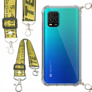 Etui Antishock Smycz Żółta Do XIAOMI MI 10 LITE 5G