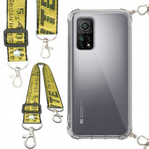 Etui Antishock Smycz Żółta Do XIAOMI MI 10T Case