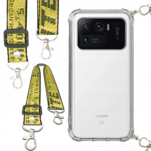 Etui Antishock Smycz Żółta Do XIAOMI MI 11 ULTRA