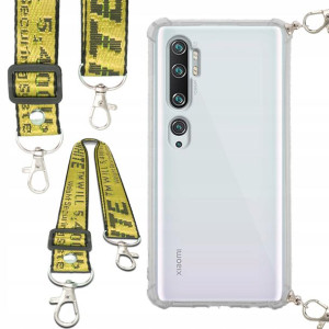 Etui Antishock Smycz Żółta Do XIAOMI Mi NOTE 10