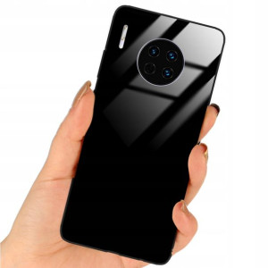 Etui Black Case Glass Do HUAWEI MATE 30 Ochronne