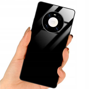 Etui Black Case Glass Do HUAWEI MATE 40 Ochronne