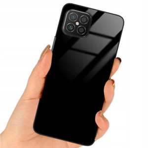 Etui Black Case Glass Do HUAWEI NOVA 8 SE Ochronne