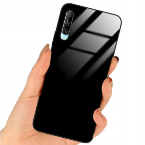 Etui Black Case Glass Do HUAWEI Y9S Ochrona Plecki