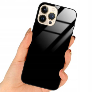 Etui Black Case Glass Do IPHONE 13 PRO MAX Obudowa