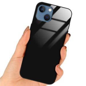 Etui Black Case Glass Do iPHONE 14 Ochronne Plecki