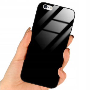Etui Black Case Glass Do IPHONE 6 Ochronne Plecki