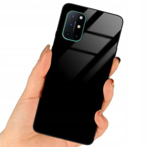 Etui Black Case Glass Do ONEPLUS 8T Ochrona Plecki
