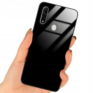 Etui Black Case Glass Do OPPO A31 Ochronne Plecki