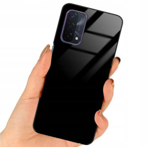 Etui Black Case Glass Do OPPO A93 5G Ochronne Top