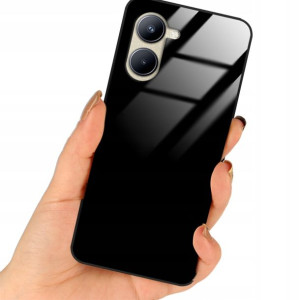 Etui Black Case Glass Do REALME C33 Case Ochronne