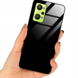Etui Black Case Glass Do REALME GT NEO 2 Ochronne