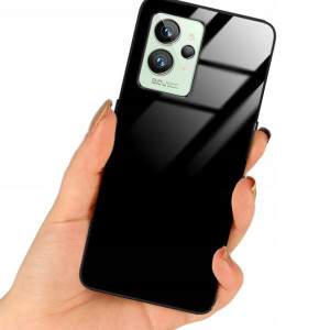 Etui Black Case Glass Do REALME GT2 PRO Ochronne