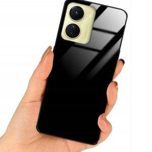 Etui Black Case Glass Do VIVO Y16 Ochronne Plecki
