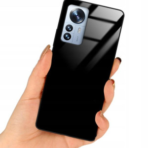 Etui Black Case Glass Do XIAOMI 12 PRO Ochronne