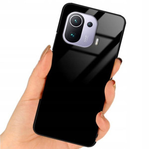 Etui Black Case Glass Do XIAOMI Mi 11 PRO Ochronne