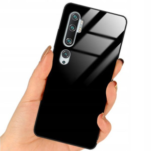 Etui Black Case Glass Do XIAOMI MI NOTE 10 Obudowa