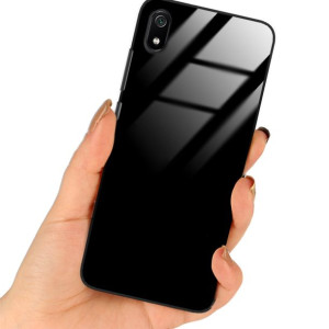 Etui Black Case Glass Do XIAOMI REDMI 7A Ochronne