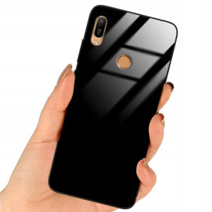 Etui Black Glass Do HUAWEI Y6 PRIME 2019 Obudowa