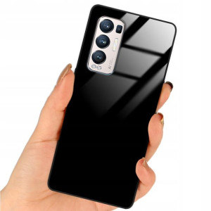 Etui Black Glass Do OPPO RENO 5 PRO PLUS Obudowa