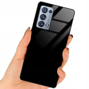 Etui Black Glass Do OPPO RENO 6 PRO PLUS Obudowa