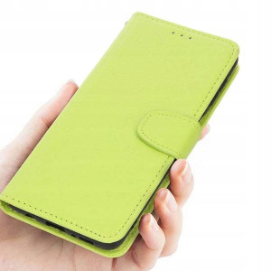 Etui Book Fancy SAMSUNG M51 Klapka Limonkowy Case