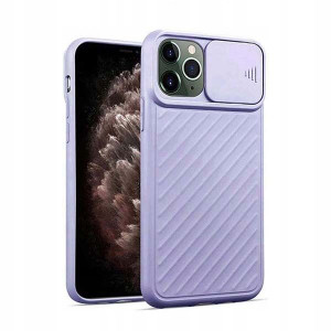 Etui Camshield do IPHONE X Fioletowy Ochronne Case