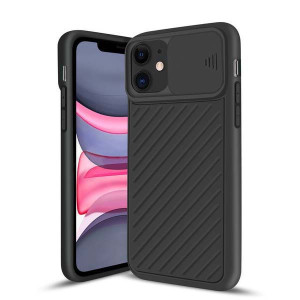 Etui Camshield do SAMSUNG A71 Czarny Ochronne Case