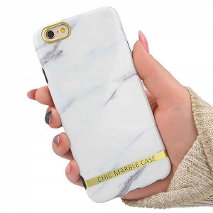 Etui Chic Marble Do Iphone 6 Biały Ochronne Case