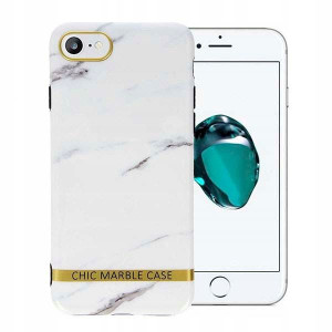 Etui Chic Marble Do Iphone 8 Biały Ochronne Case