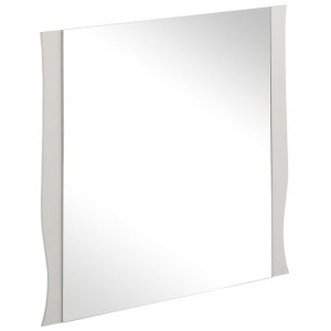 HAKANO  Lustro naturalne drewno WINDSOR 80x80x2 białe