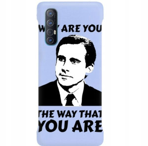 Etui Coby Fiolet do OPPO RENO 3 PRO Seriale Wzory